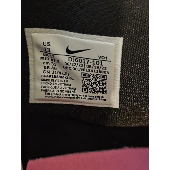 Nike Kyrie 8 White/White-Black Size 13 - DJ6017 101 - Picture 13 of 15